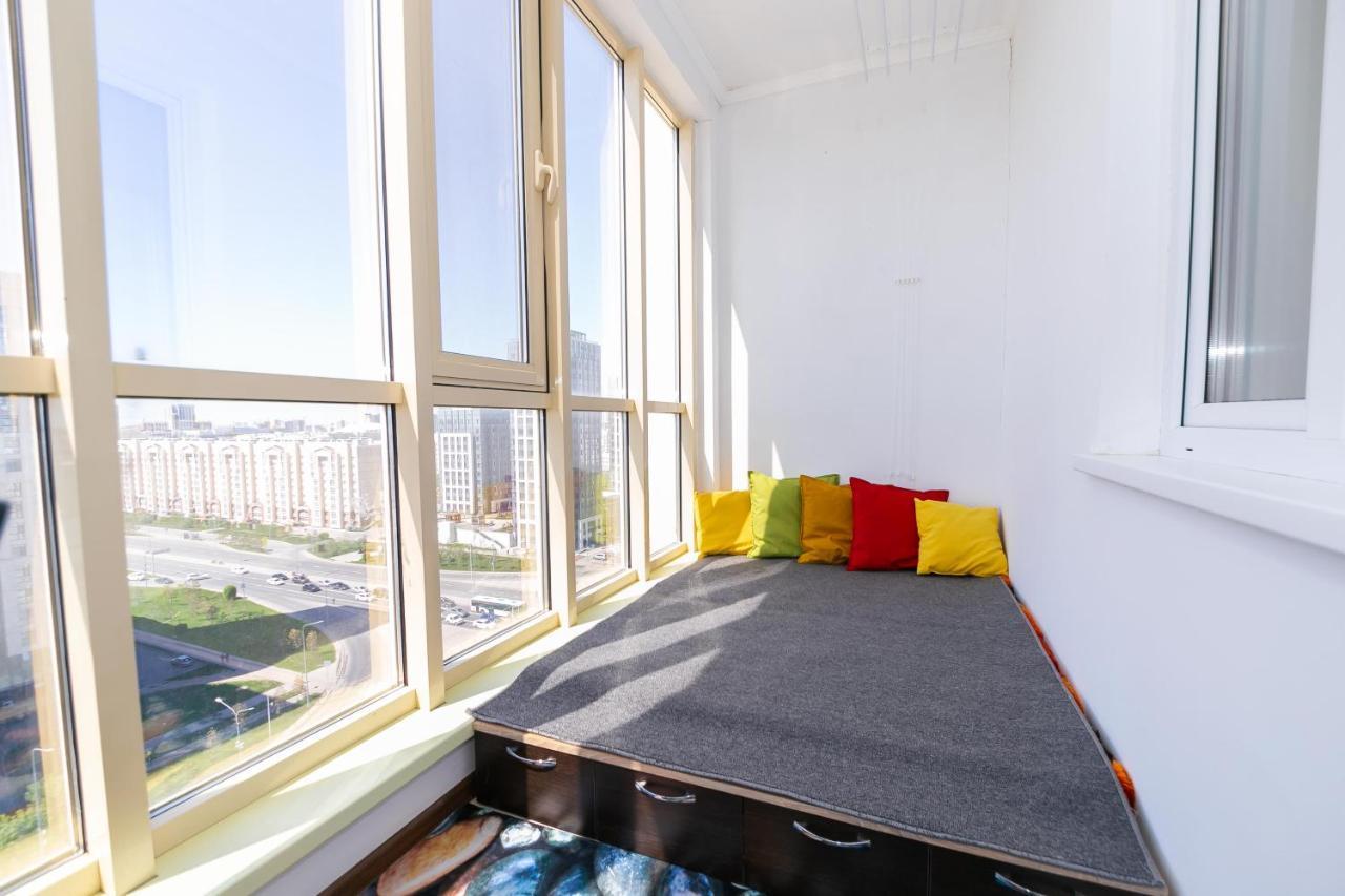 В Promenade Expo Квартира С Романтическим Видом Astana Extérieur photo